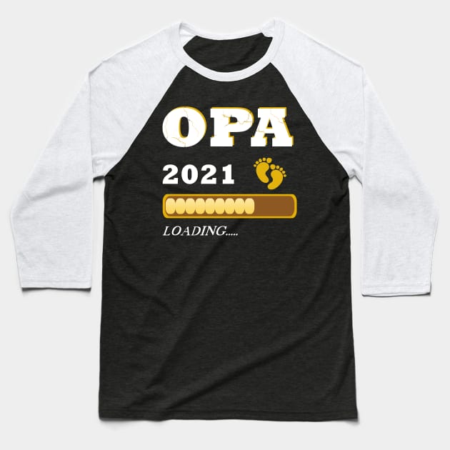 Opa 2021 loading Vater Sohn Baseball T-Shirt by JG0815Designs